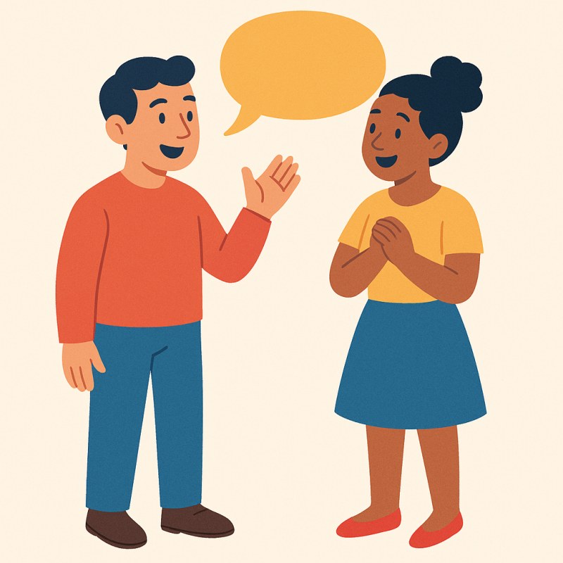 strike up a conversation