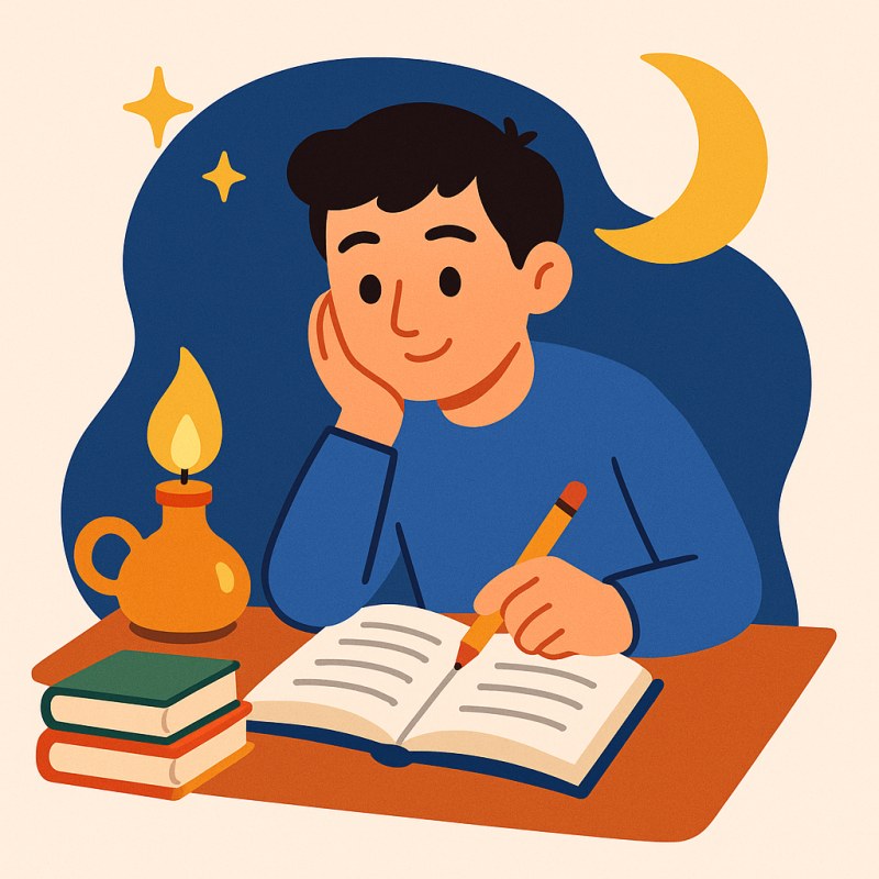 burn the midnight oil