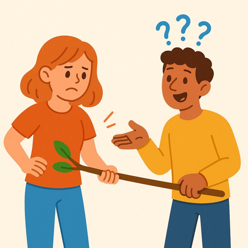 get the wrong end of the stick