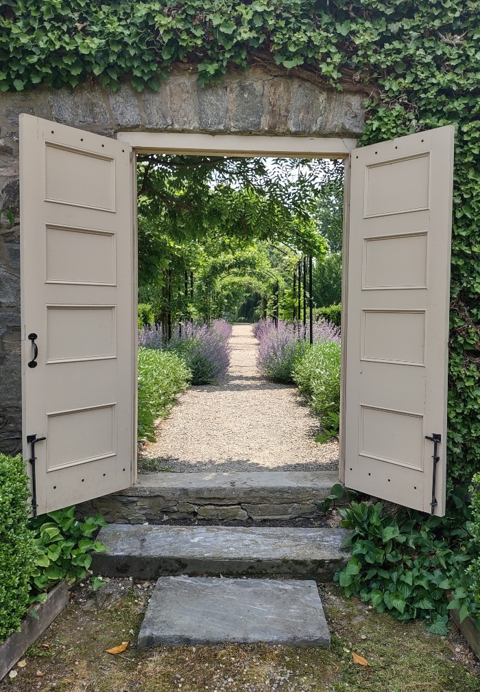 Entrance to the garden