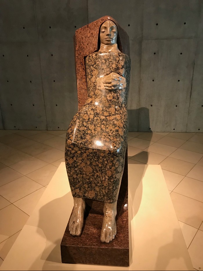 The complacent woman