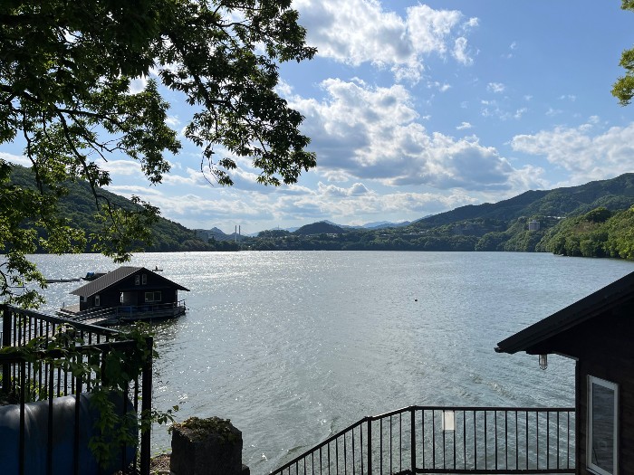 By the lake back near Sagamiko Station