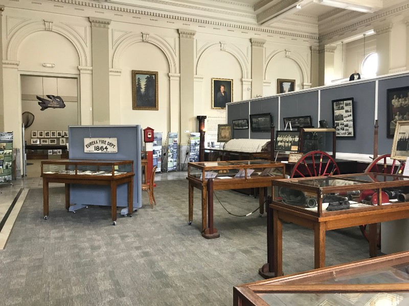 Clarke Historical Museum main viewing area