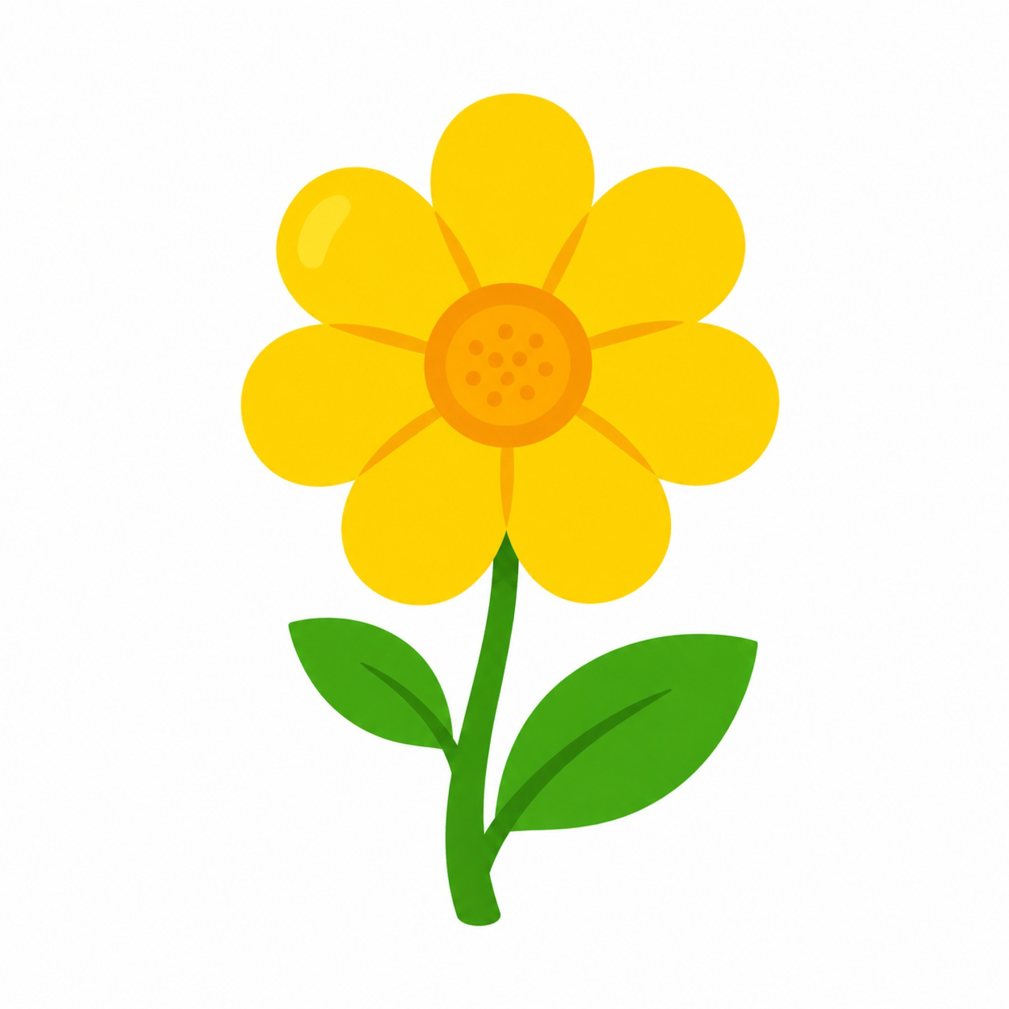 The yellow flower in my garden.
