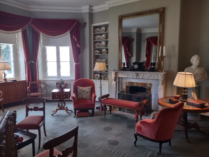 The cozy parlor