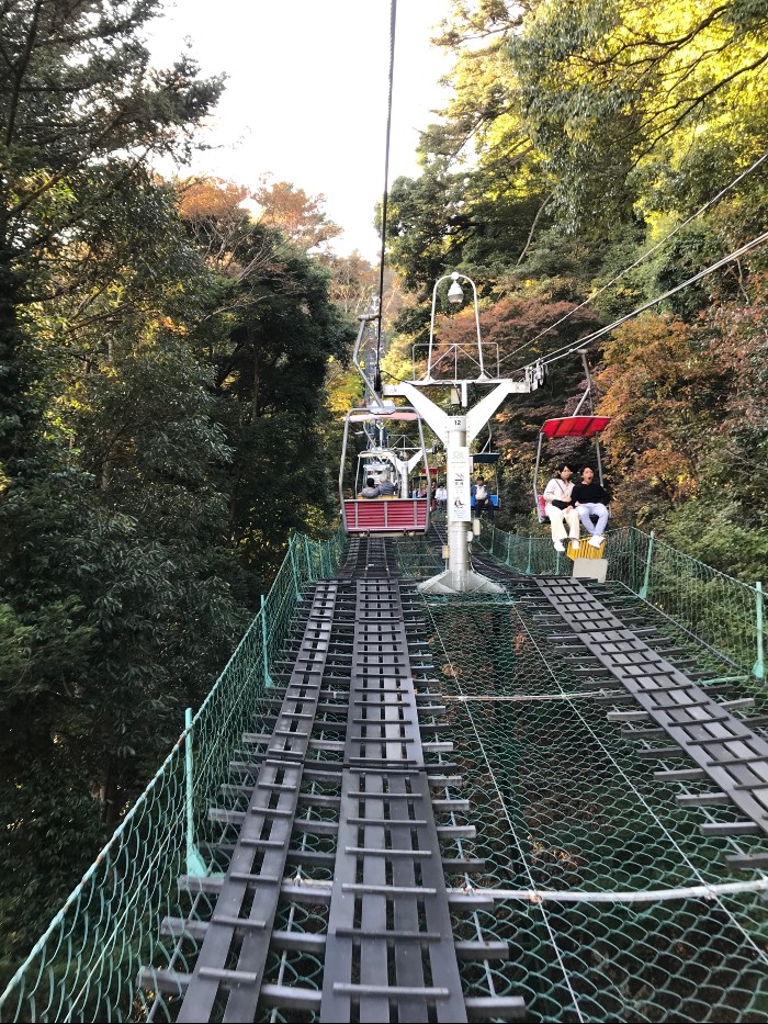 Lift skyway - hang on!