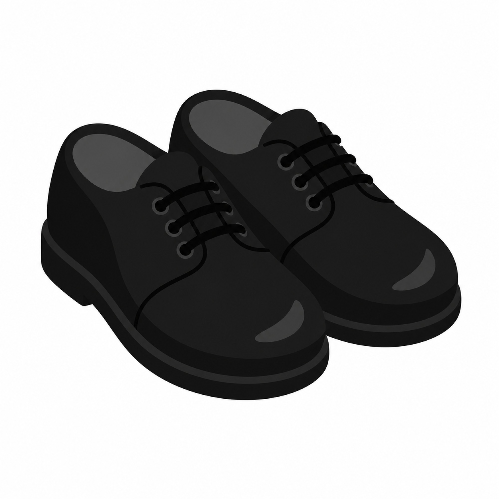 These are my black shoes.