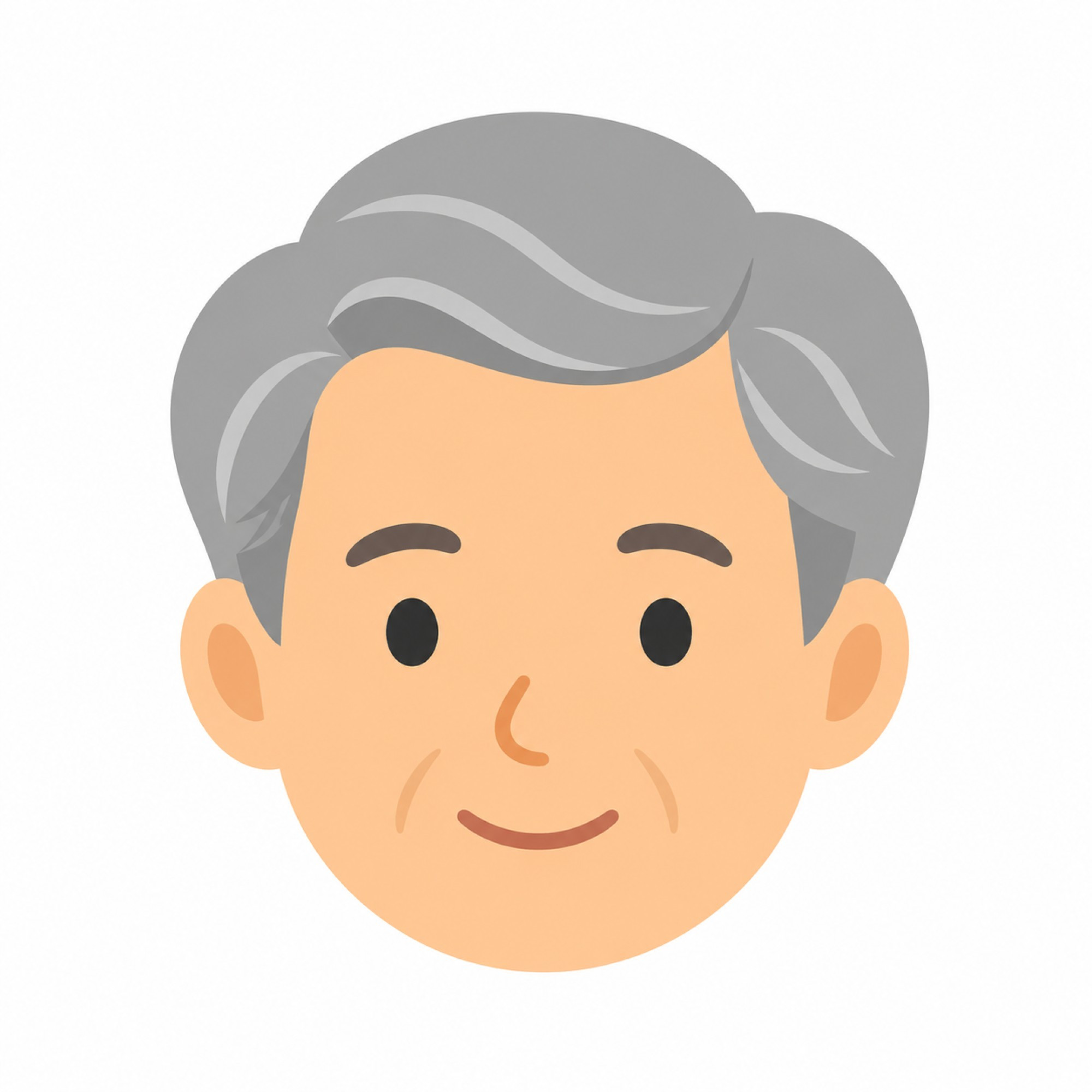 My gray hair.
