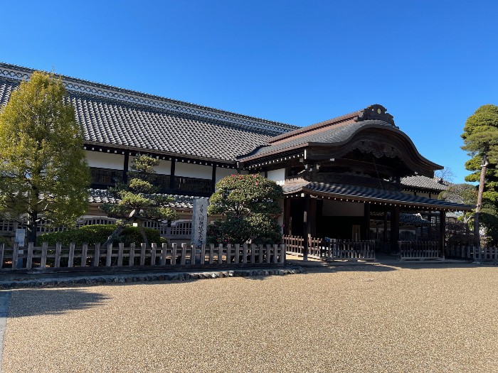 Honmaru Palace on the Kawagoe Castle grounds