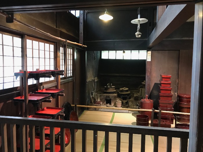 Inside the Samurai house